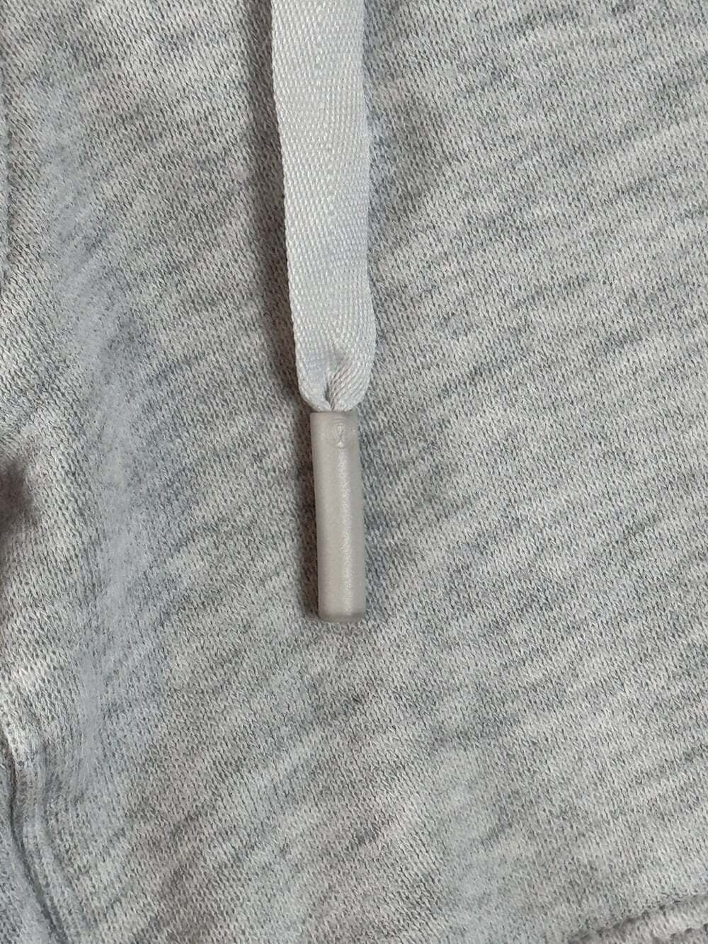 lululemon Women’s Gray Heather Knit Cotton Athletic Shorts Drawstring Size 26 - Picture 7 of 7
